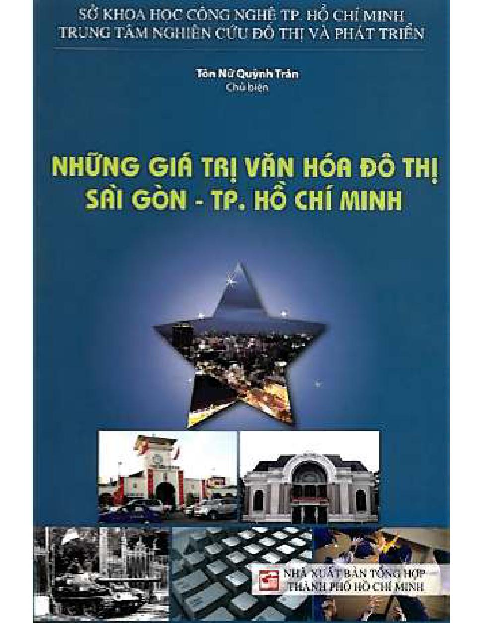 Những giá trị văn hóa đô thị Sài Gòn - Thành phố Hồ Chí Minh