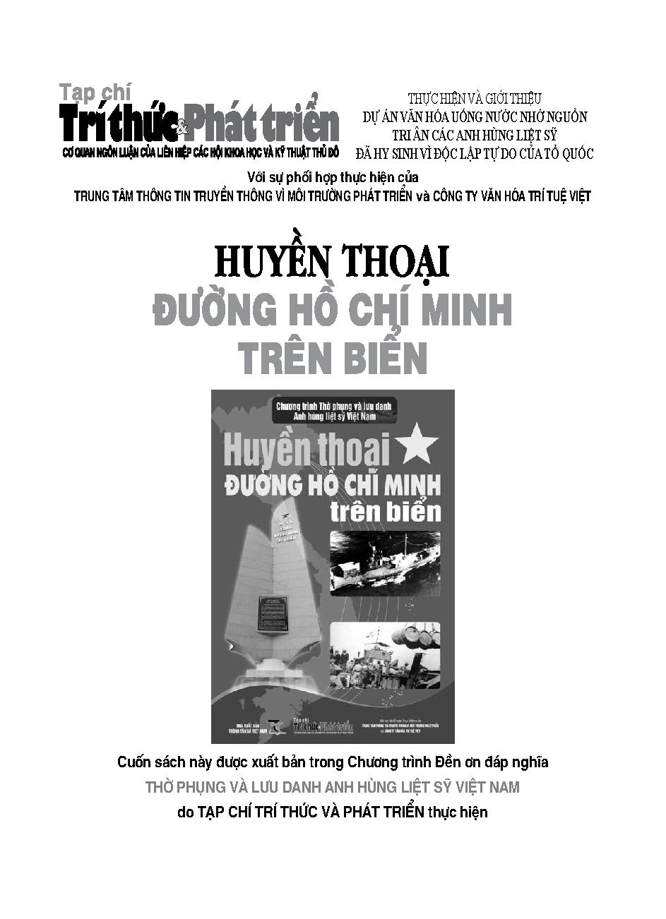 Huyền thoại đường mòn Hồ Chí Minh trên biển