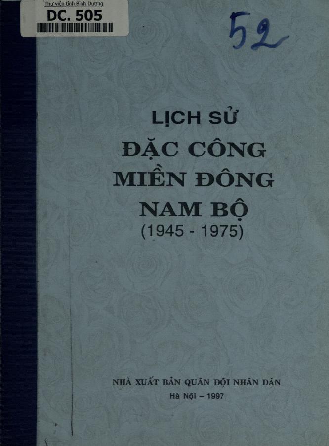 Lịch sử đặc công miền Đông Nam Bộ (1945-1975)