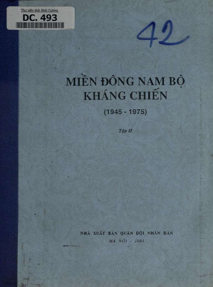 Miền Đông Nam Bộ kháng chiến :$b1945-1975.$nT.2