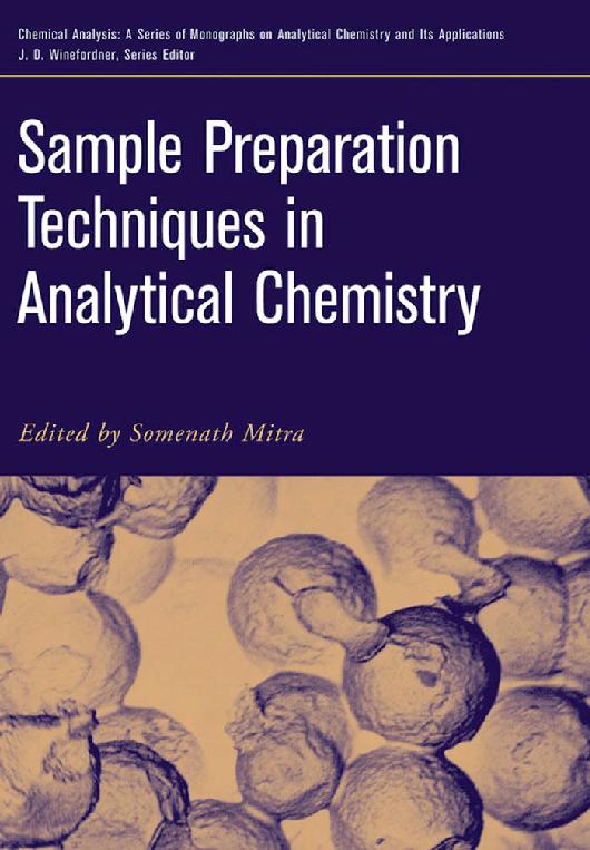 Sample preparation techniques in analytical chemistry