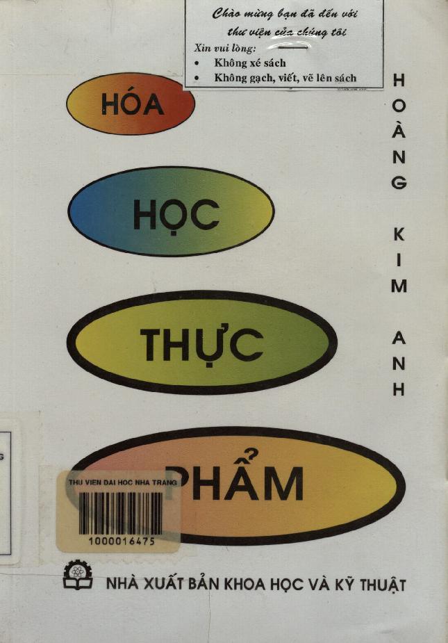 Hóa học thực phẩm