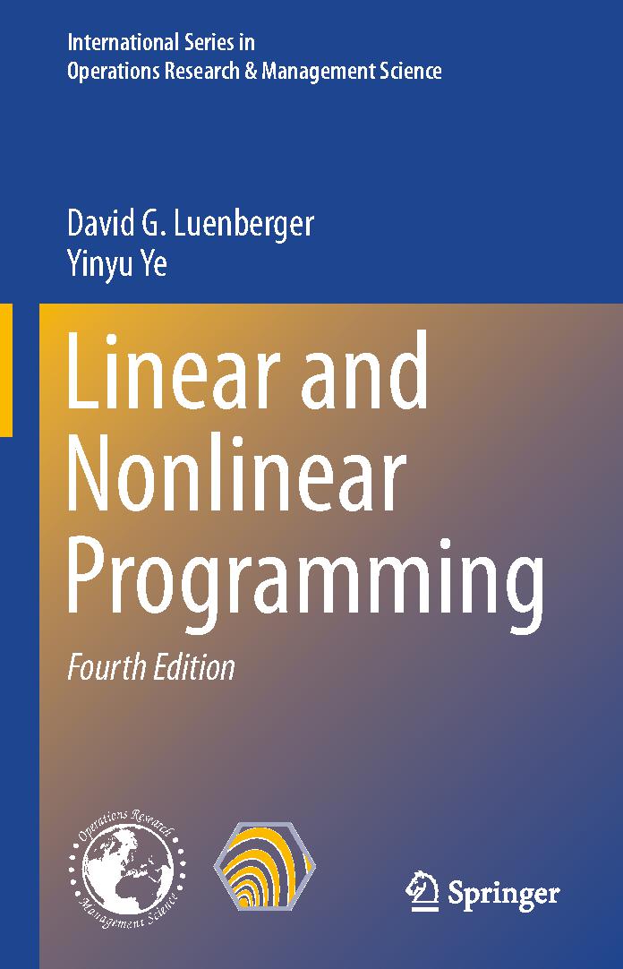 Linear and nonlinear programming