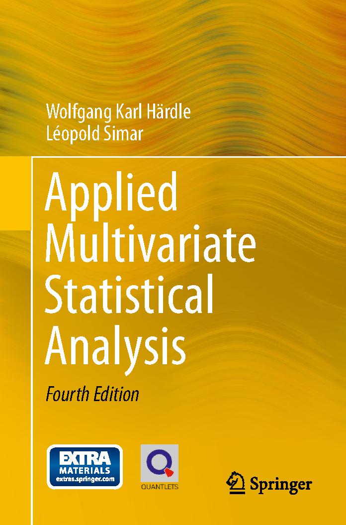 Applied Multivariate Statistical Analysis