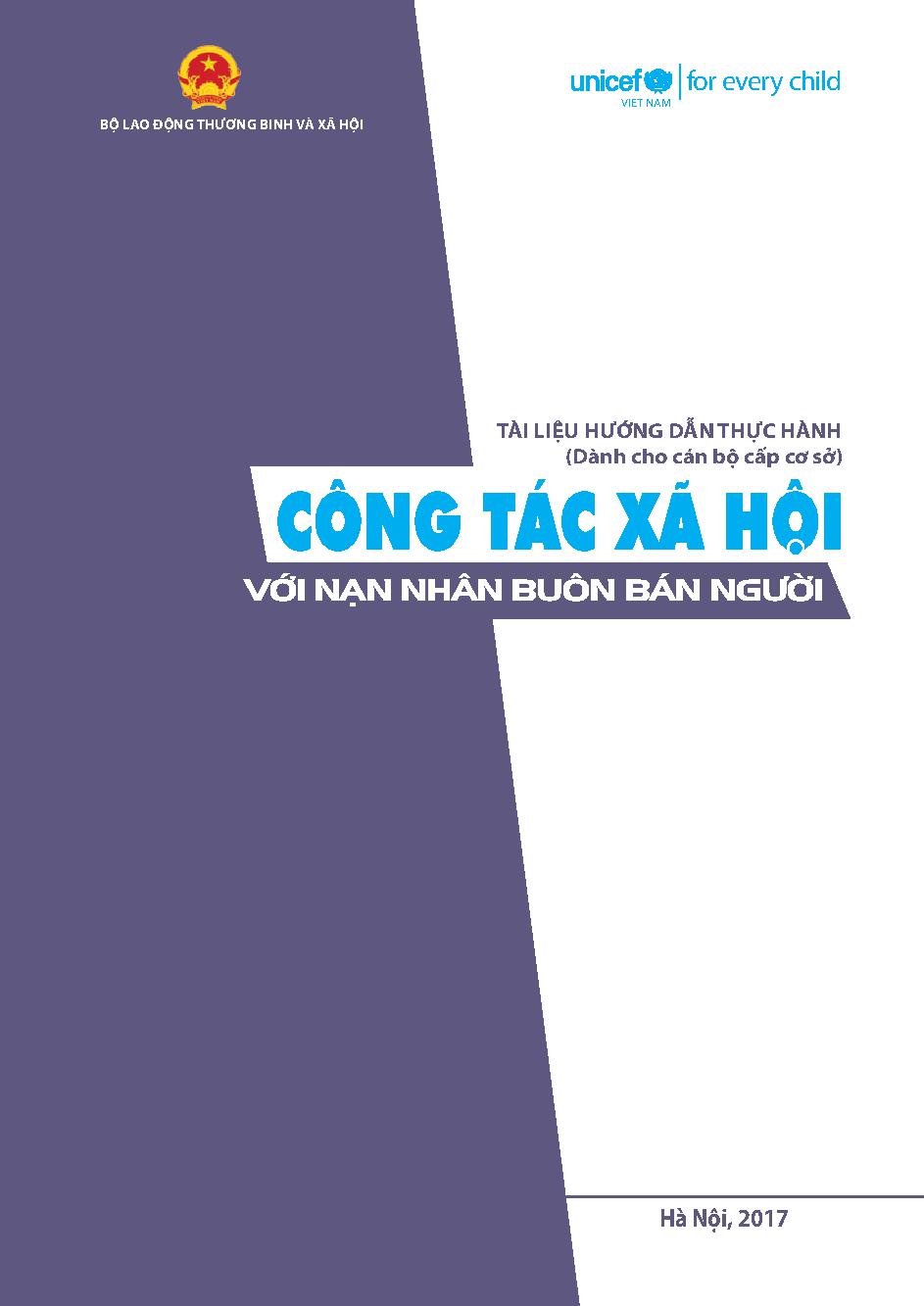 Công tác xã hội với nạn nhân buôn bán người