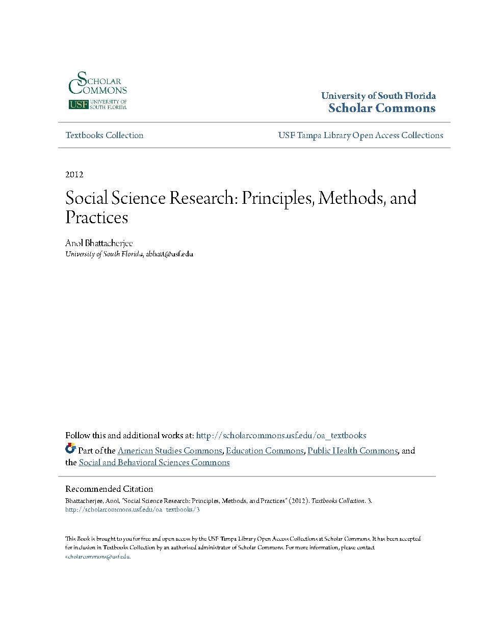 Social Science Research