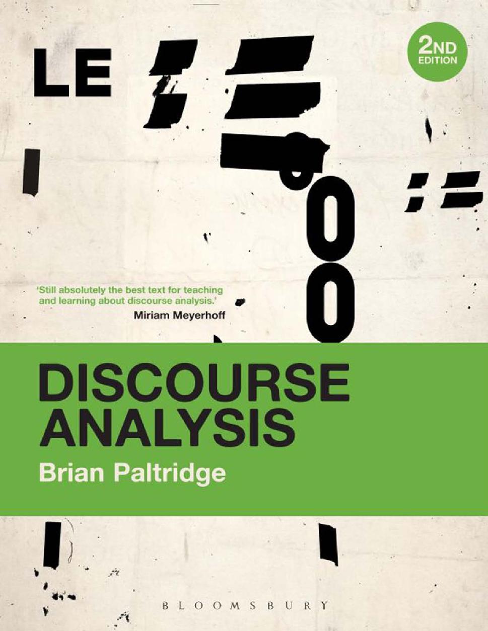 Discourse Analysis