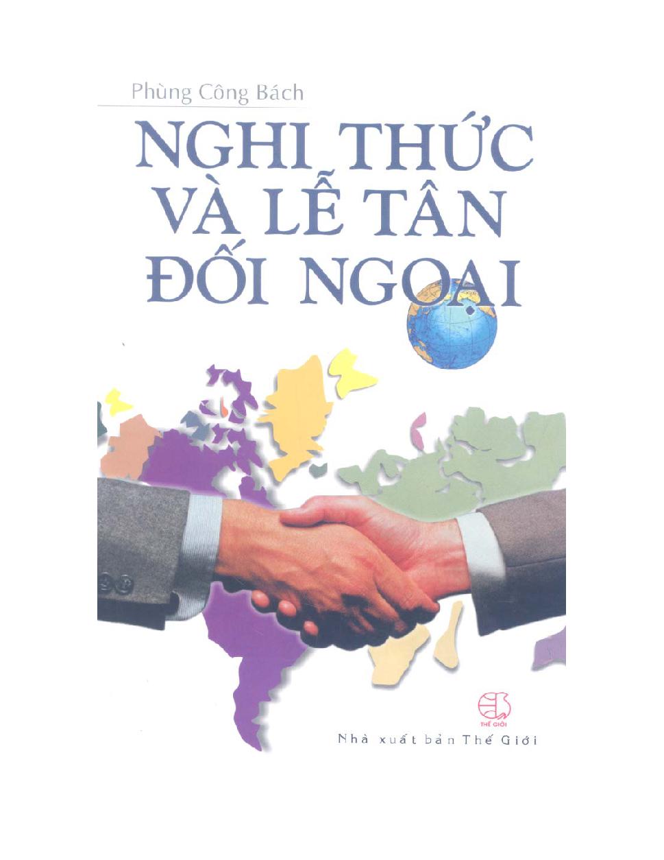 Nghi thức và lễ tân đối ngoại