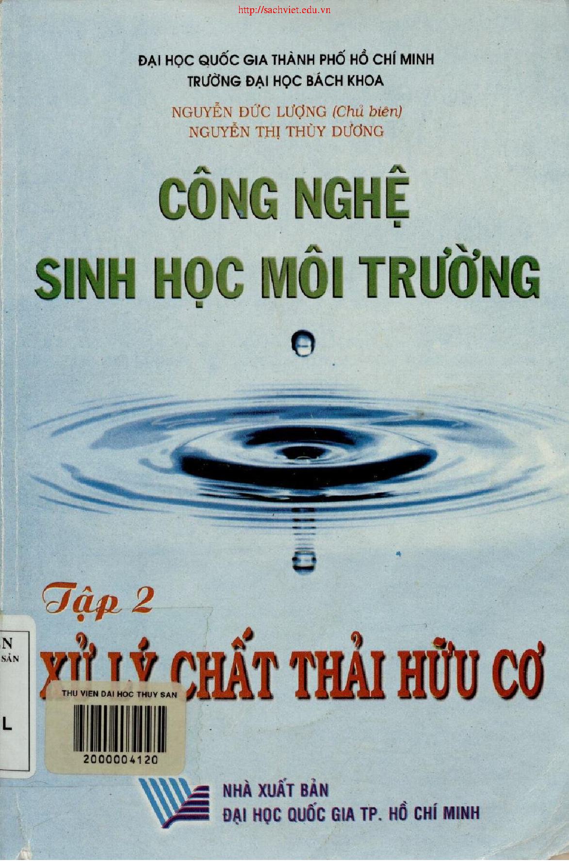 Công nghệ sinh học môi trường.