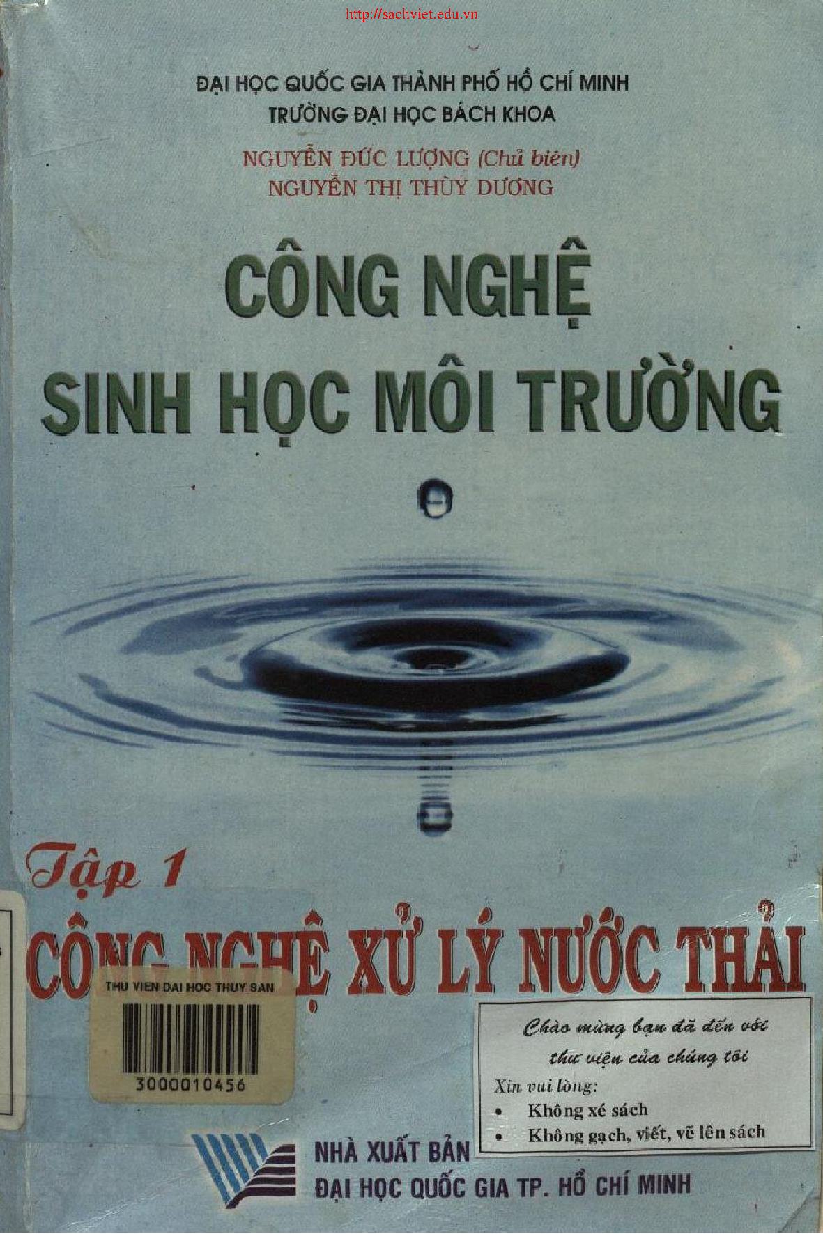 Công nghệ sinh học môi trường.