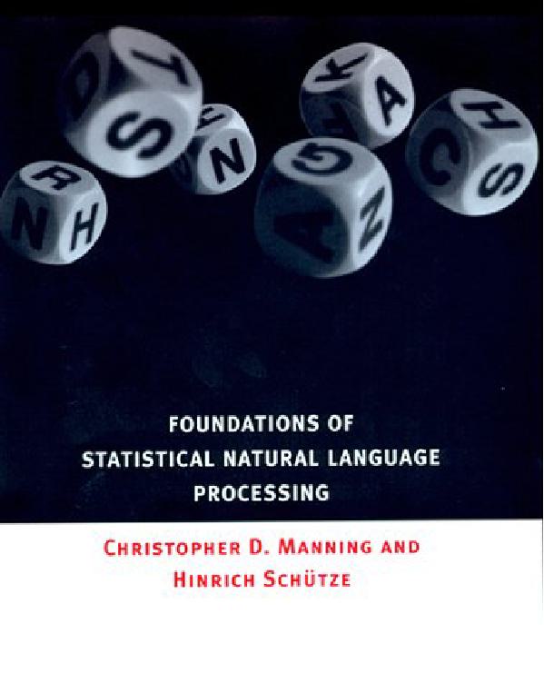 Foundations of statistical natural language processing